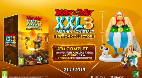 Asterix & Obelix Xxl 3 Le Menhir De Cristal Edition Collector
